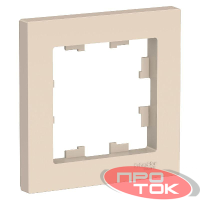 Рамка 1-м ATLAS DESIGN беж. SchE ATN000201