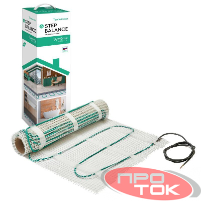 Мат нагревательный Step Balance SBM150015 150Вт/кв.м 225Вт 1.5кв.м SE SBM150015