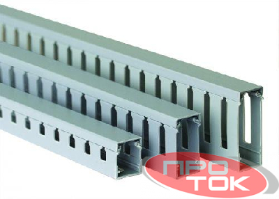 Кабель-канал перфорированный 15х30 L2000 RL75 G DKC 00672RL