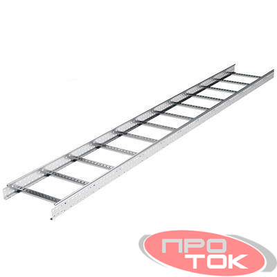 Лоток лестничный 200х80 L3000 сталь 1.2мм DKC LL8020