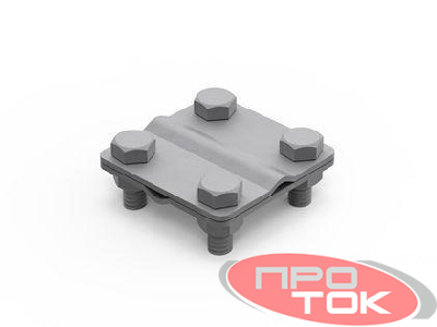 Соединитель крестовой пруток-пруток d8 DKC NG3104