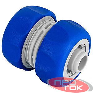 Муфта ремонтная соединительная для шланга 19мм (3/4) пластик TPR (20/200) Green Apple Б0003123