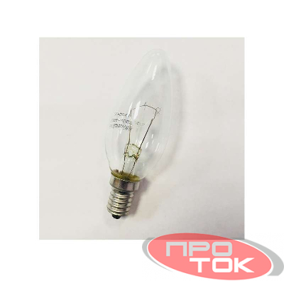 Лампа накаливания ДС 230-40Вт E14 (100) Favor 8109009